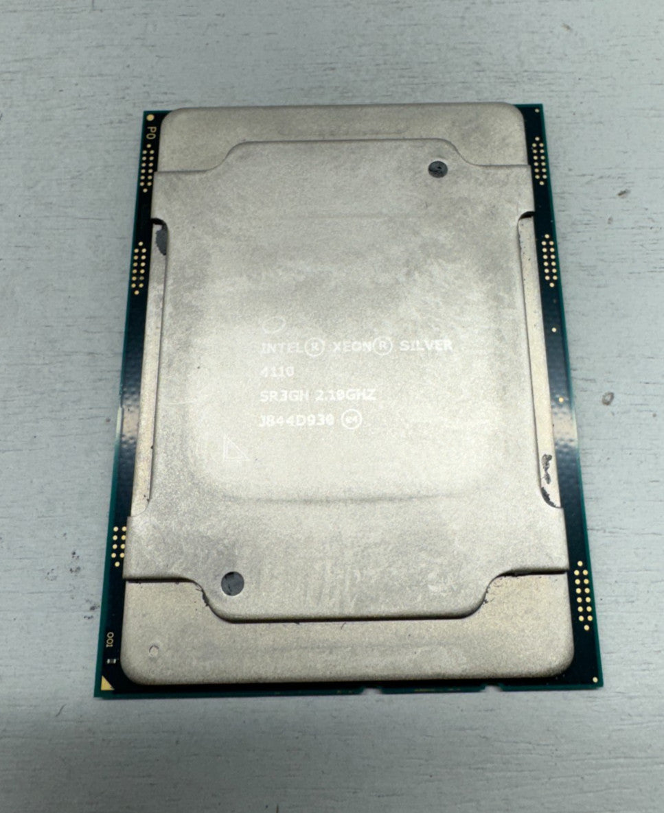 Lot of 13 Intel Xeon Silver 4110 2.1Ghz 8-Core 11MB LGA3647 CPU SR3GH