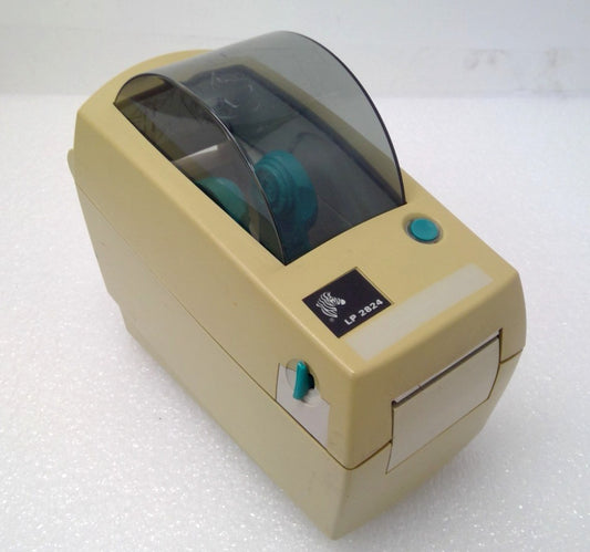 Zebra LP2824 Thermal Label Printer w/ Serial+USB interface 2824‑21100‑0001 NO AC