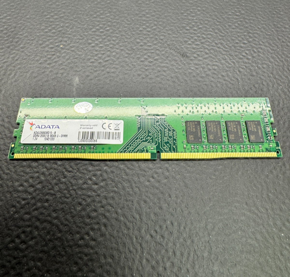ADATA 8GB DDR4 2666MHz Desktop Memory RAM AD4U266638G19-B