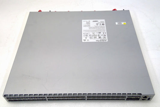 Arista DCS-7050SX-64-F 48x10G-SFP+ 4x40G-QSFP Port Network Switch