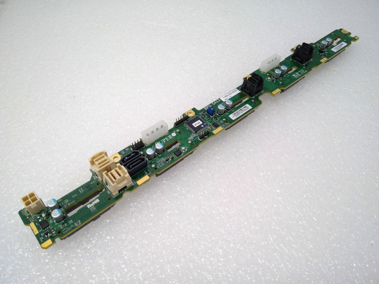 Supermicro BPN-SAS3-116A-N2-NI22 10-Bay 2.5" SFF 8x SAS3 12Gbps 2xNVMe Backplane