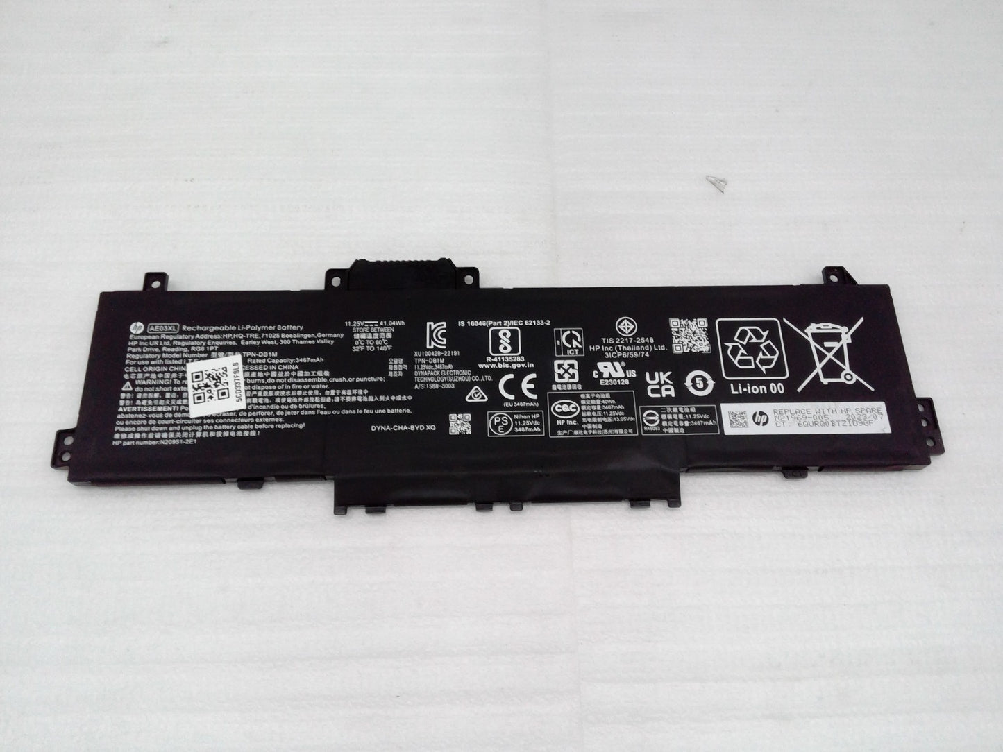 OEM Genunine HP 15-FC 15Z-FC LAPTOP  11.25V 41.04Wh  Battery AE03XL TPN-DB1M