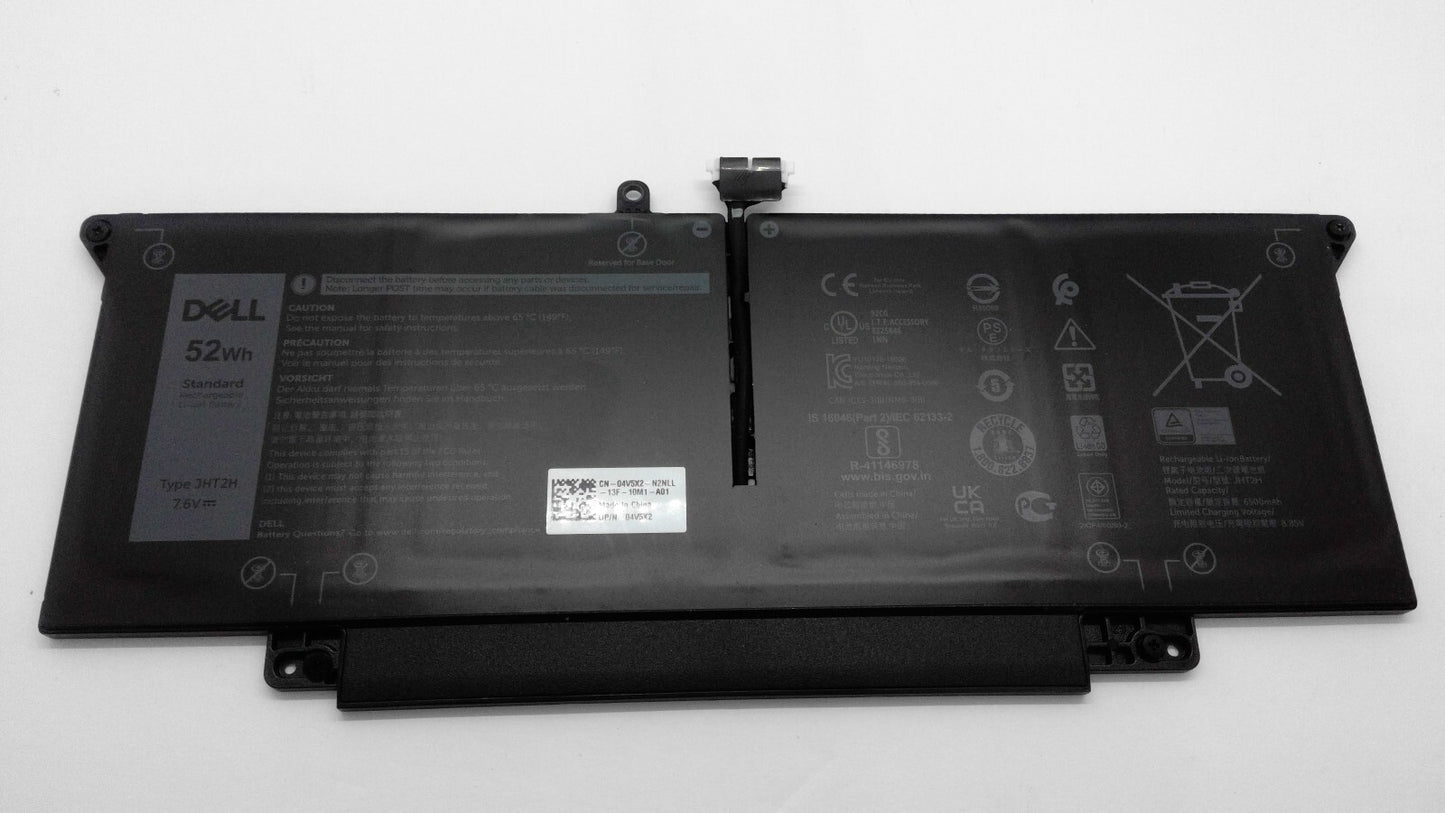 DELL JHT2H 52Wh Battery for Latitude 7310 7410 series 04V5X2 0HRGYV 0WY9MP Y7HR3