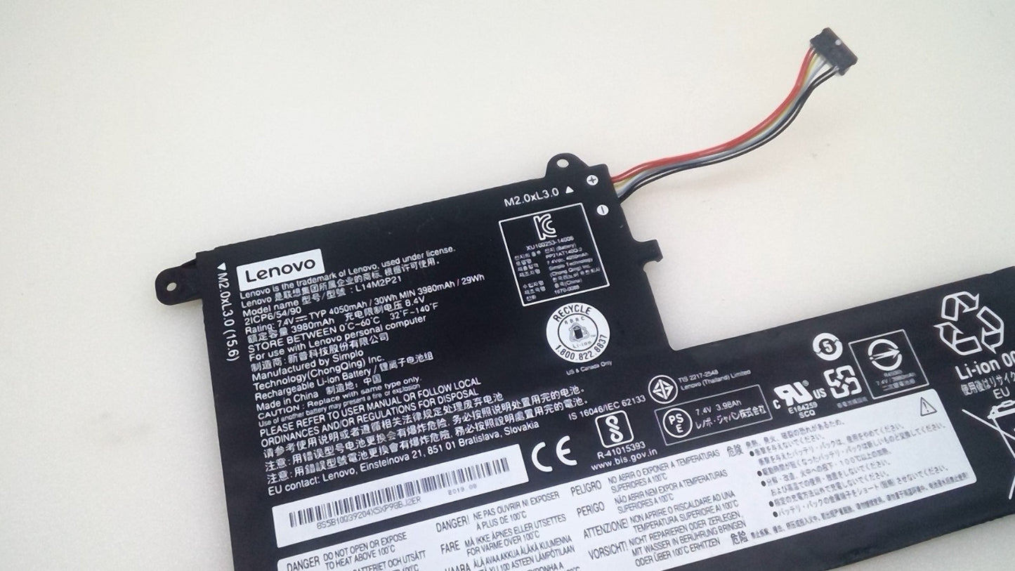 Genuine L14L2P21 L14M2P21 Battery for Lenovo IdeaPad 330S-15ARR 330S-15IKB 15AST
