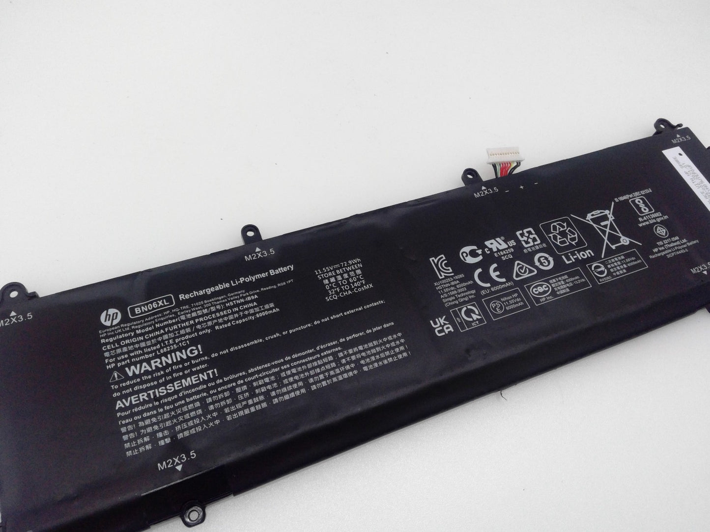 Genuine 72.9WH BN06XL Battery For HP Spectre X360 15-EB HSTNN-IB9A L68299-005