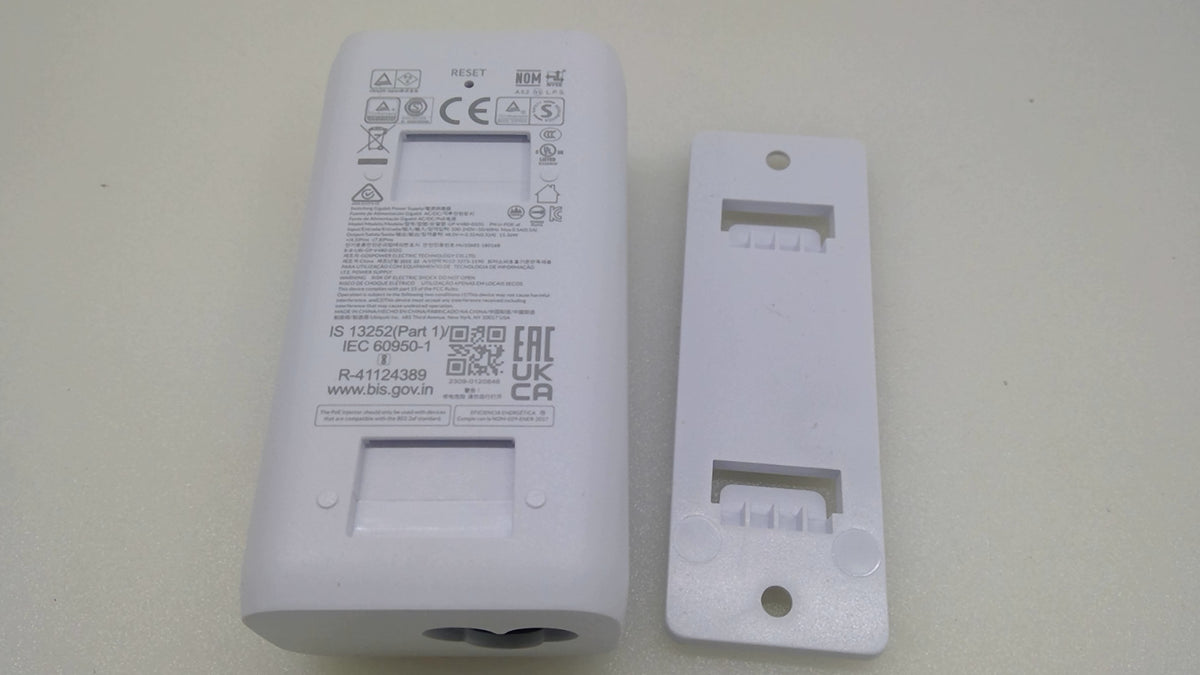 Genuine Ubiquiti UniFi U-POE-af Gigabit PoE Injector 48V 15.36W GP-V480-032G