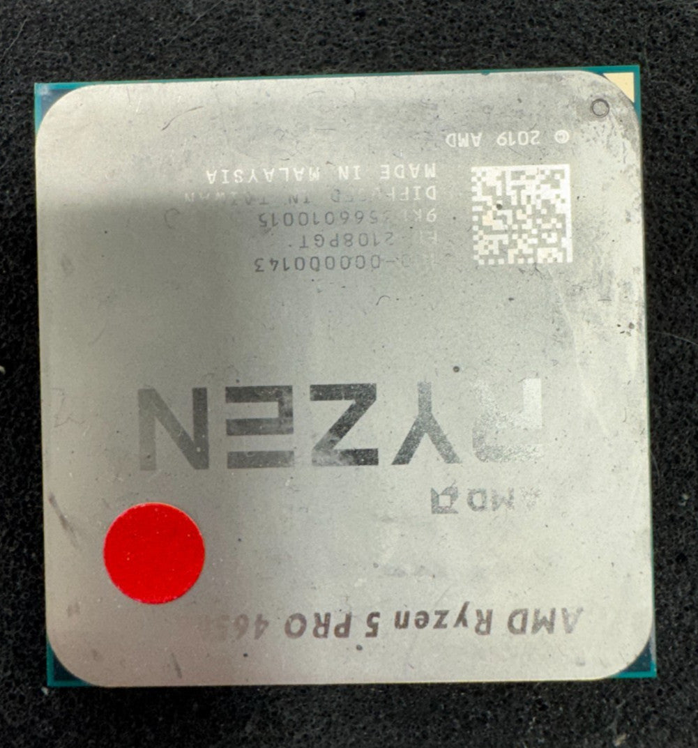 For Parts AMD Ryzen 5 4650G CPU Processor(3.7GHz, 6 Cores,12 Threads,Socket AM4)