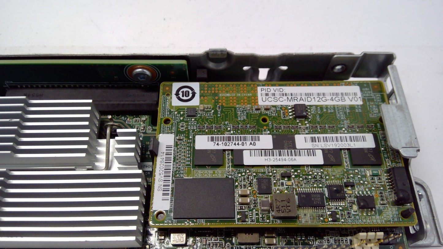 Cisco UCSC-MRAID12G-4GB 12Gb/s SAS SATA Raid Controller PCIe Adapter