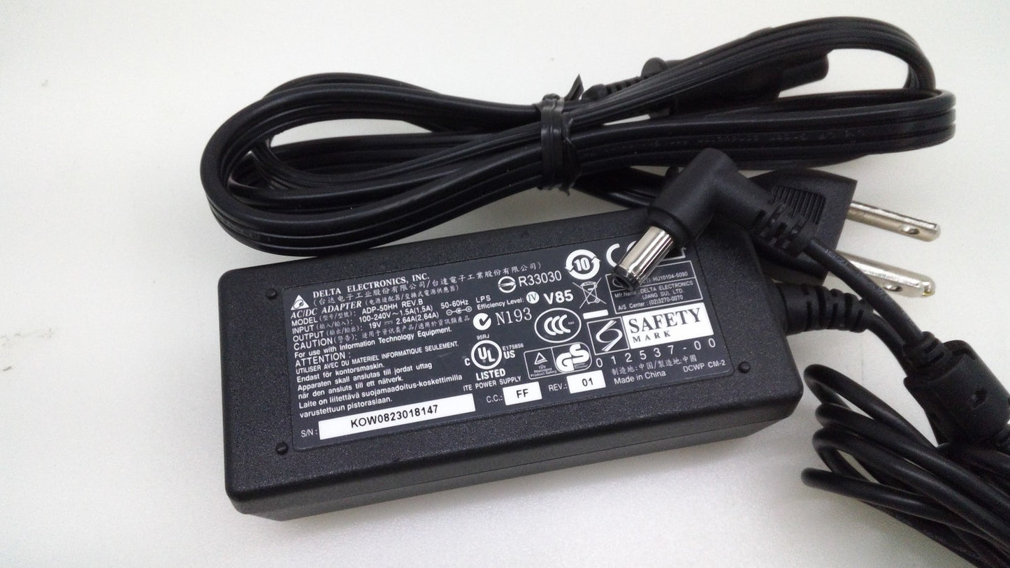 Genuine Delta ADP-50HH REV.B AC Adapter 19V 2.64A Power Charger 50W 5.5*2.5mm