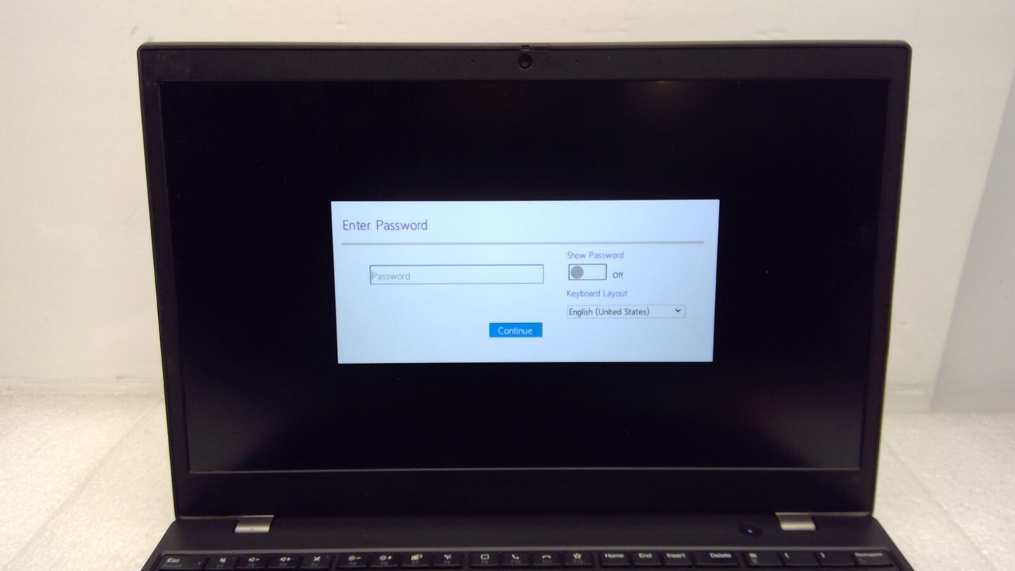 Lenovo ThinkPad L15 G1 15.6"LT i5-10310U@1.7GHz 16GRAM No HDD/Battery/BIOS Locke