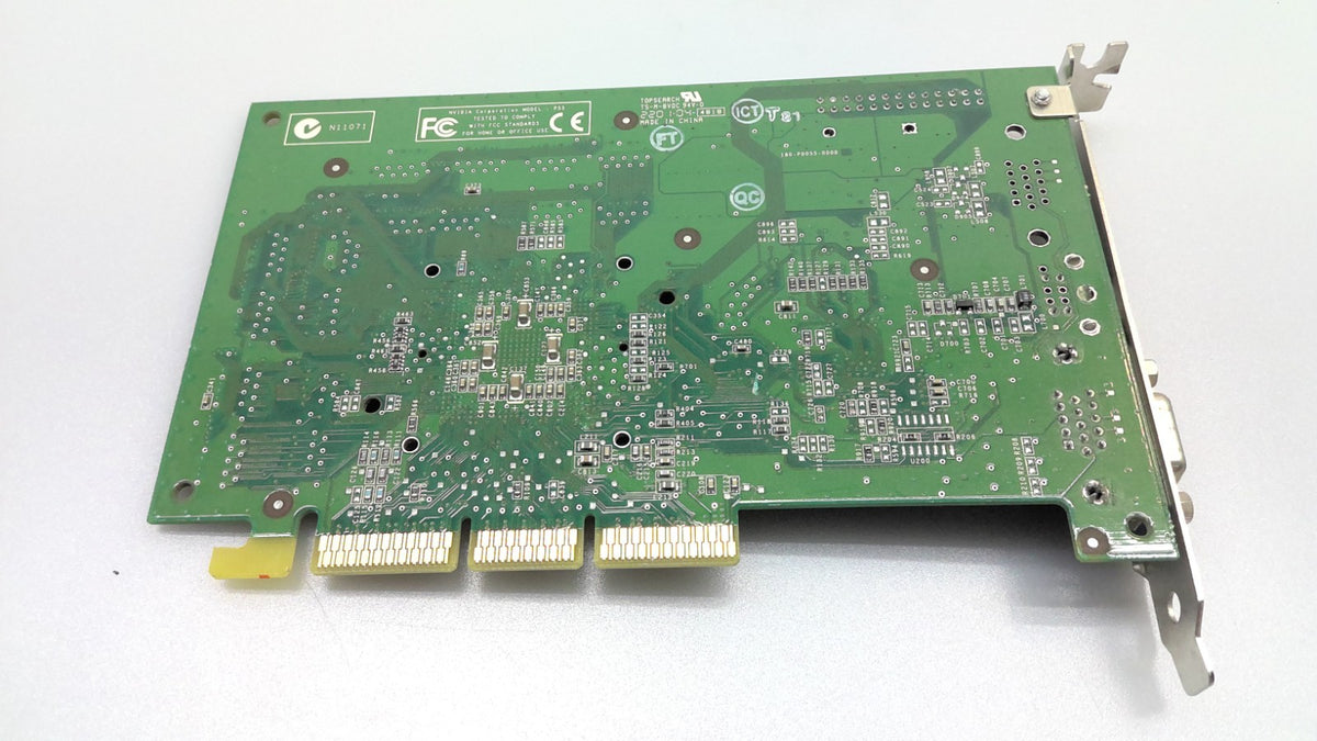 DELL 7D208 07D208 AGP VIDEO Card Adapter NVIDIA P55 GEFORCE2MX 32MB