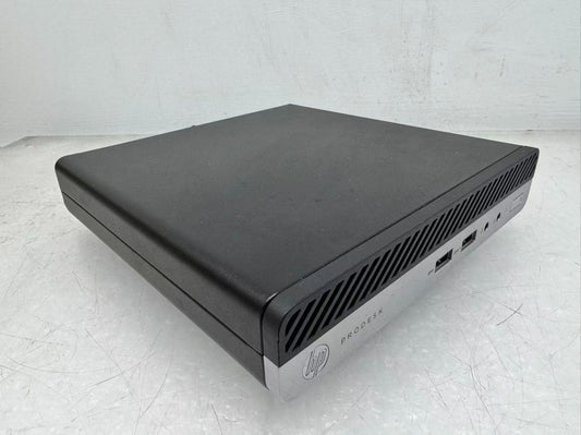 HP ProDesk 400 G4 Mini Desktop i3-8100T@3.1GHz 16G 256G Wi-Fi