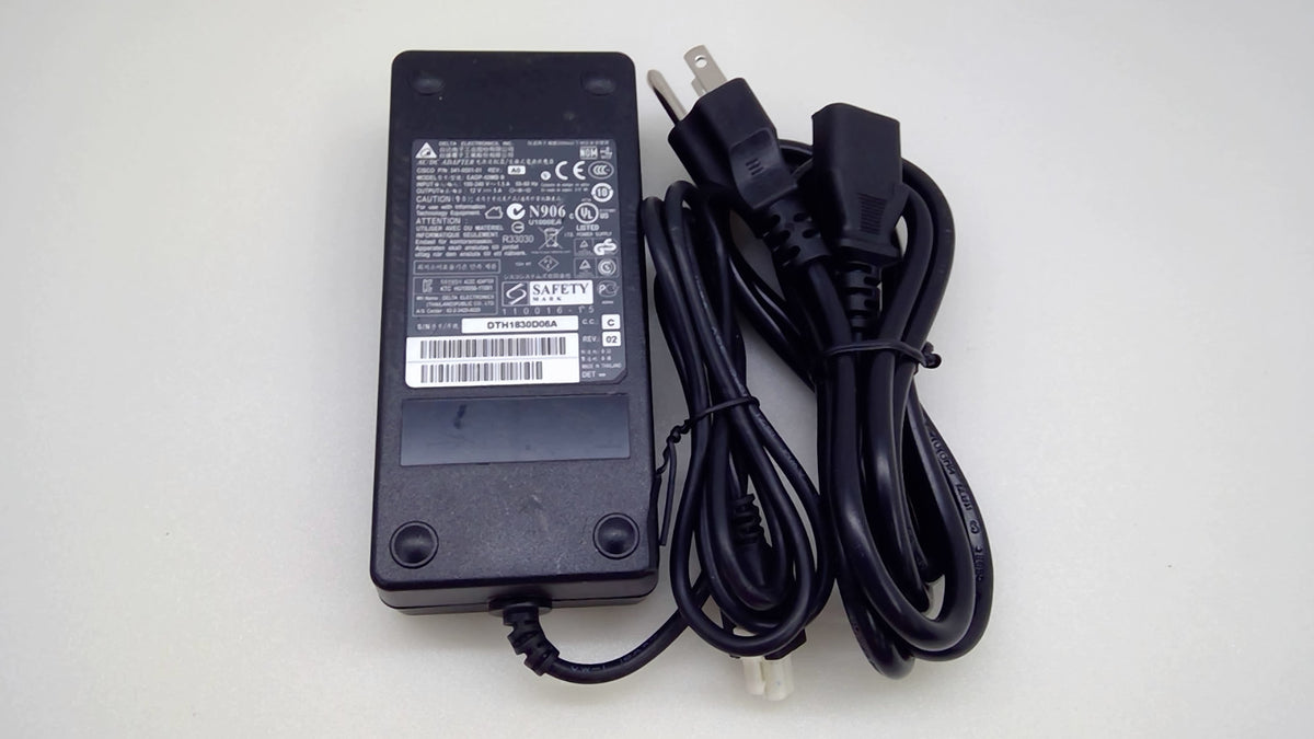 Genuine Cisco ASA5506 60W AC Adapter 341-0501-01 Delta 12V 5A 4-Pin