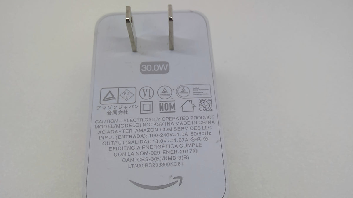 Genuine Amazon LA24NA 30W Power Adapter 18V 1.67A for Echo Show 8