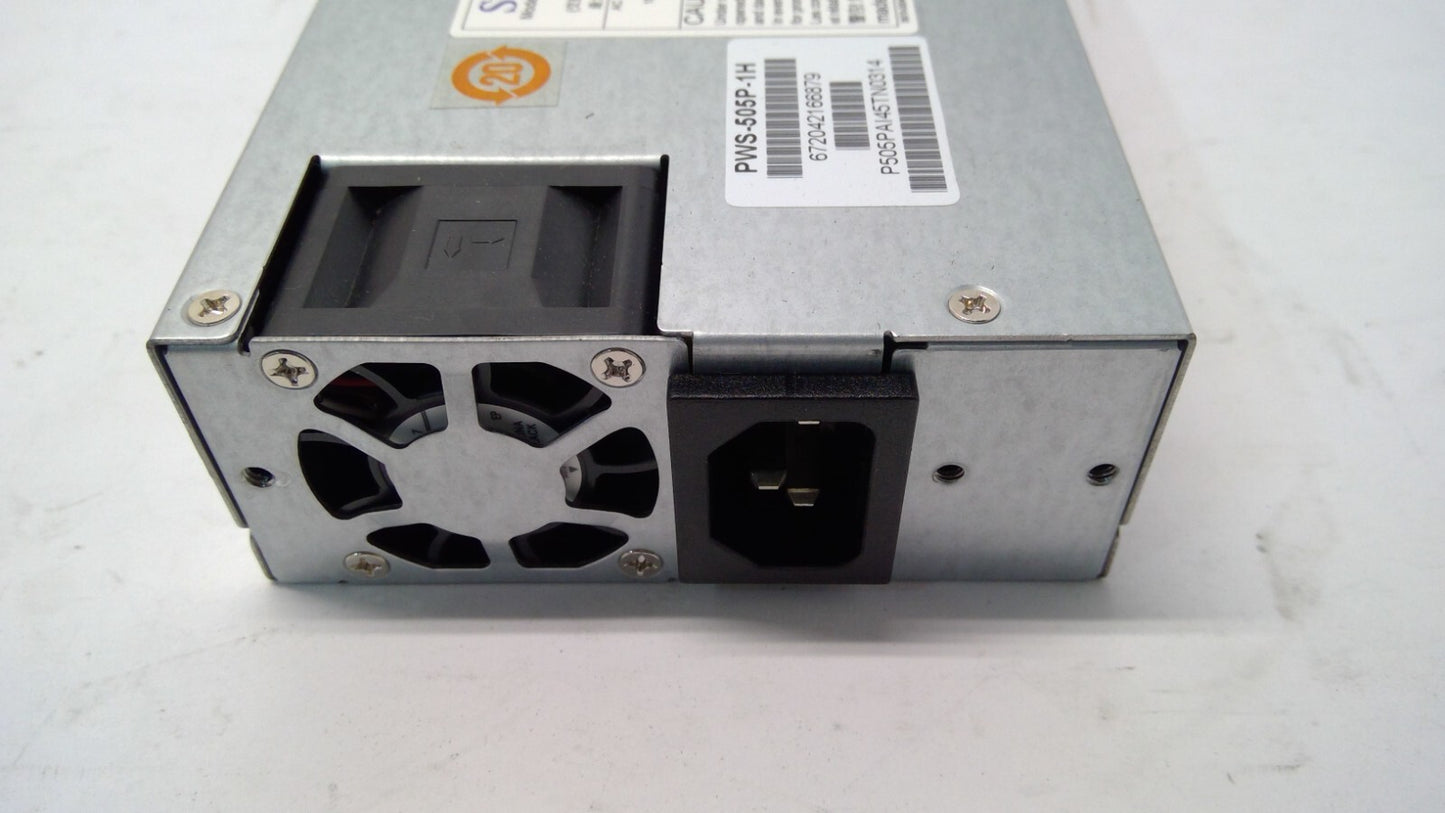 Supermicro PWS-505P-1H 1U 500W Multi-output, Platinum Level W/ PMbus 24pin