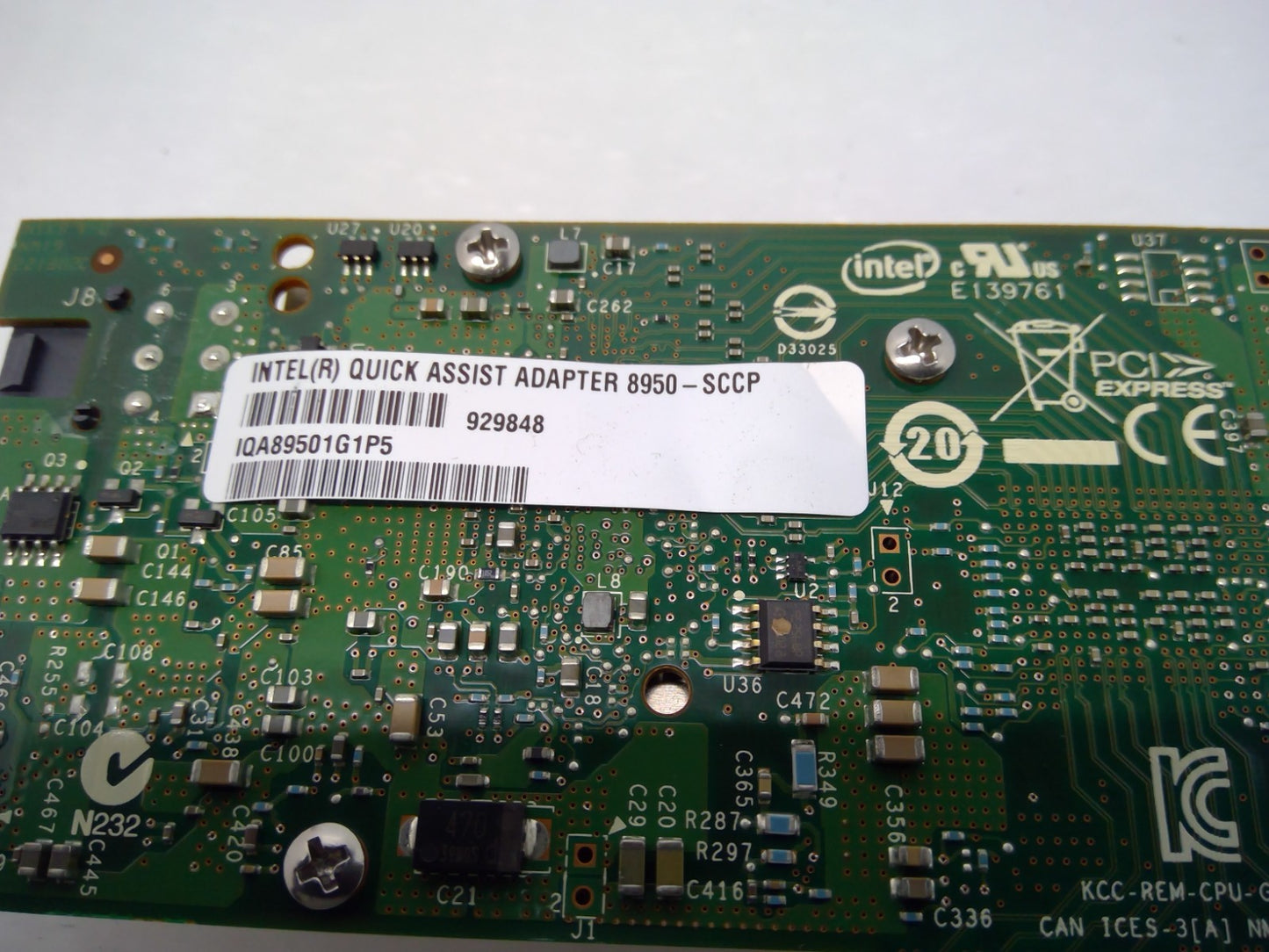 Intel IQA89501G1P5 8950-SCCP  PCI Express Quick Assist Adapter 8950 G98431-005