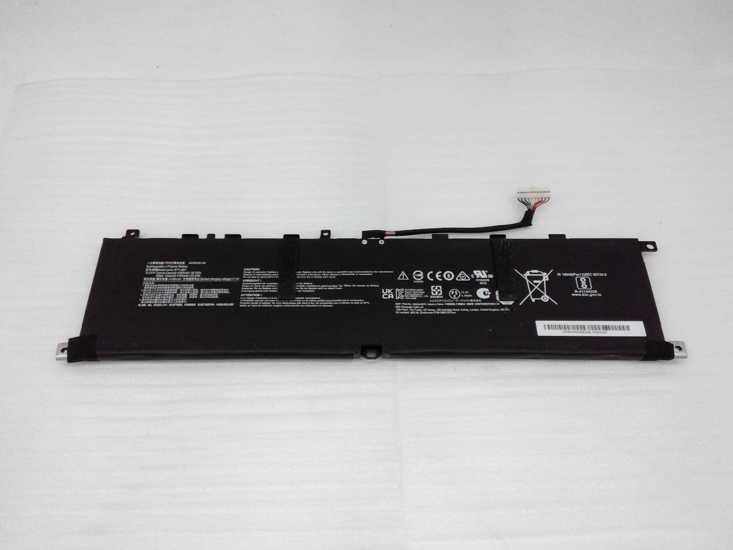 Genuine  BTY-M57 Battery for MSI GP66 11UG-018 12UGS-419 GP76 11UG-247CA