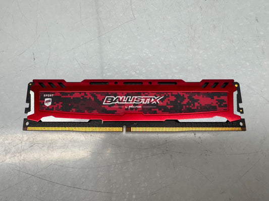 Micron Ballistix 8GB DDR4-3000 Desktop Memory BLS8G4D30AESEK.M8FE1