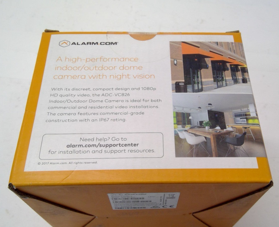 Alarm.com Indoor/Outdoor 1080p ADC-VC826 Dome Camera