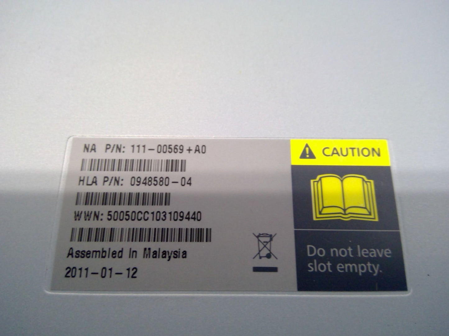 NetApp 111-00569-A0 IOM3 SAS CONTROLLER I/O MODULE 0948580-04 for DS4243