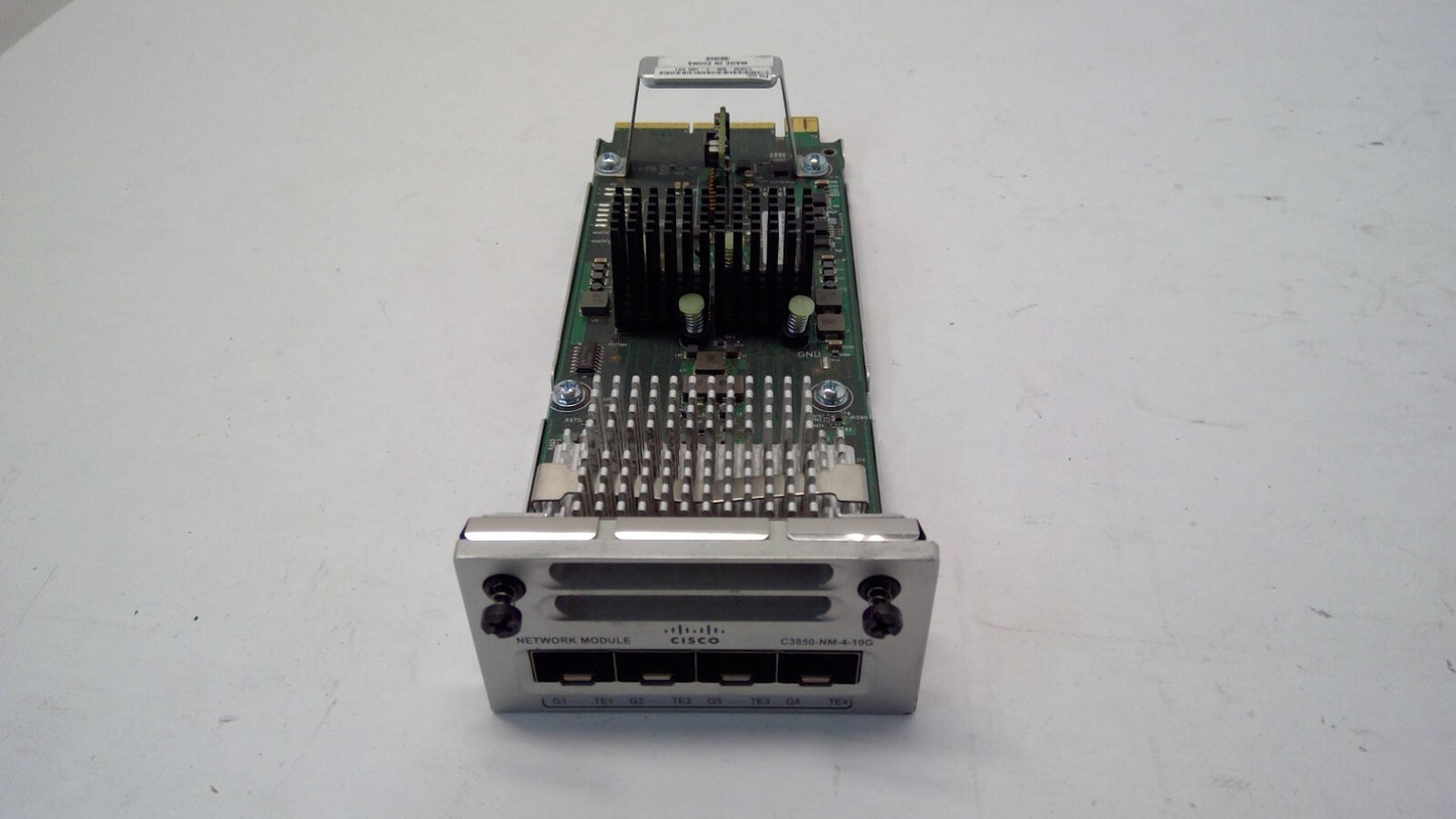 Cisco C3850-NM-4-10G Catalyst 3850 Series 4x 10GB SFP+ Switch Module