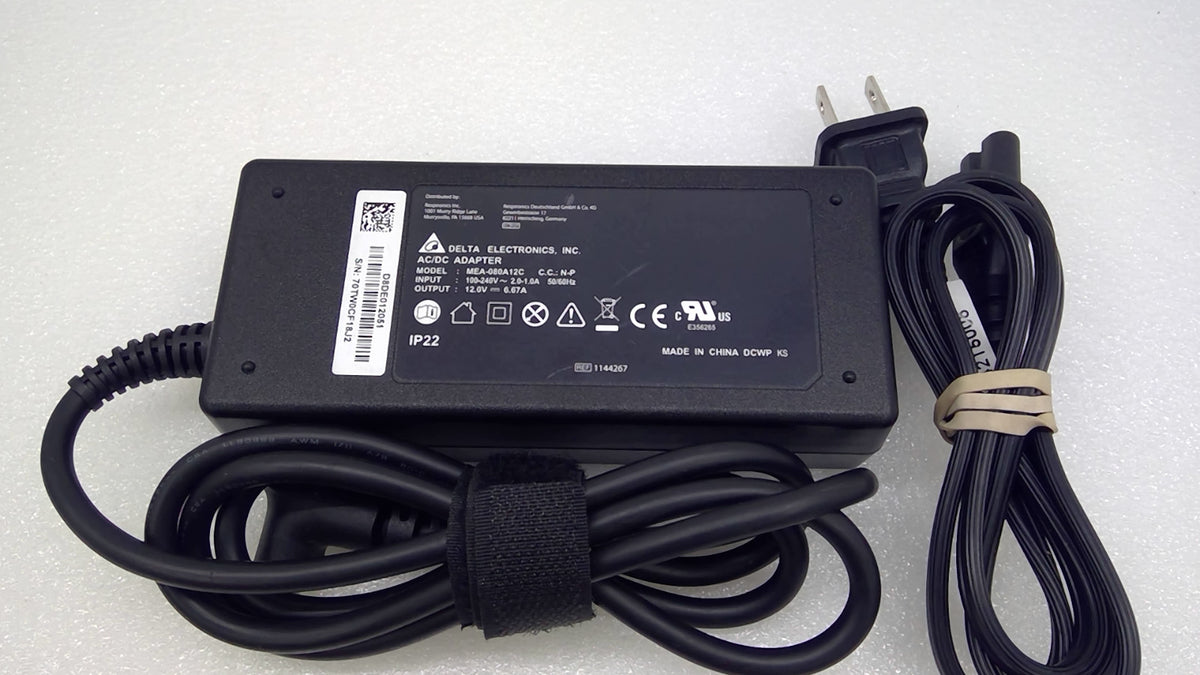 Delta MEA-080A12C 80W AC/DC Adapter 12V 6.67A Power Supply REF 11144267