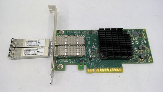 HPE 10/25gb Ethernet Dual Port 640sfp28 PCIe X8 Adapter 840140-001 w/2 10Gb SFP