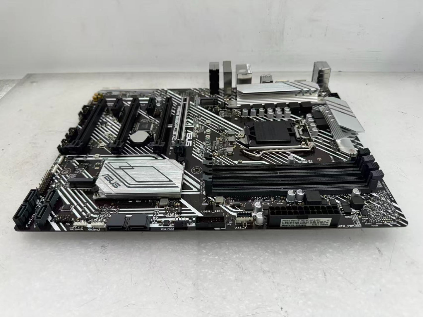 ASUS PRIME B560-PLUS AC-HES ATX motherboard with PCIe 4.0 Intel LGA 1200 socket