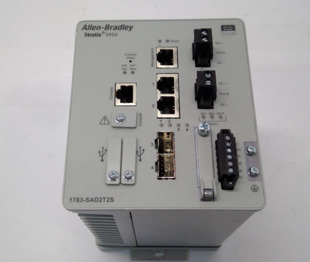 Allen Bradley Stratix 5950 Security Appliance 1783-SAD2T2S