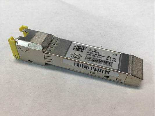 Genuine CISCO GLC-TE 30-1475-01 GBIC 1000BASE-T RJ-45 SFP+ Transceiver Module