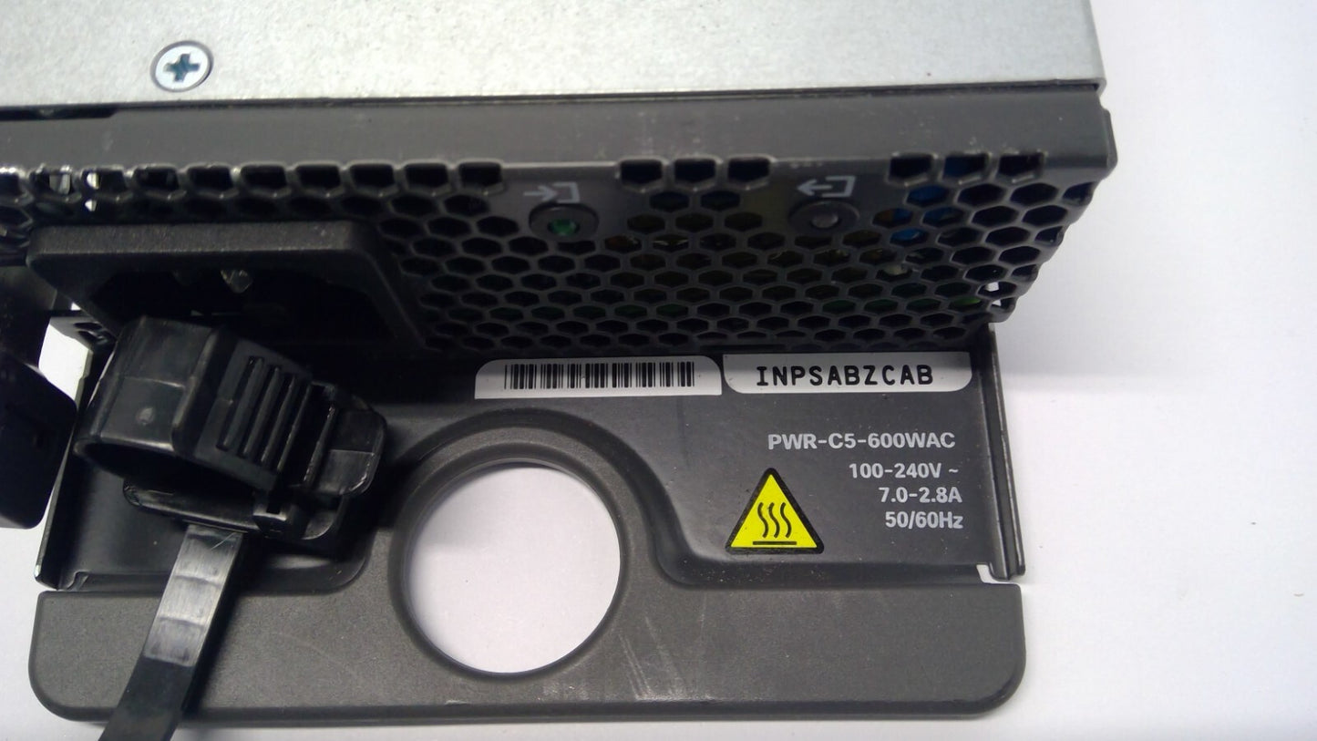 Cisco PWR-C5-600WAC 600W AC Power Supply for Catalyst 9200