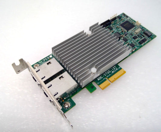 Supermicro AOC-STGS-i2T Dual Port 10G Ethernet Intel X550 10GBe Network LAN Card