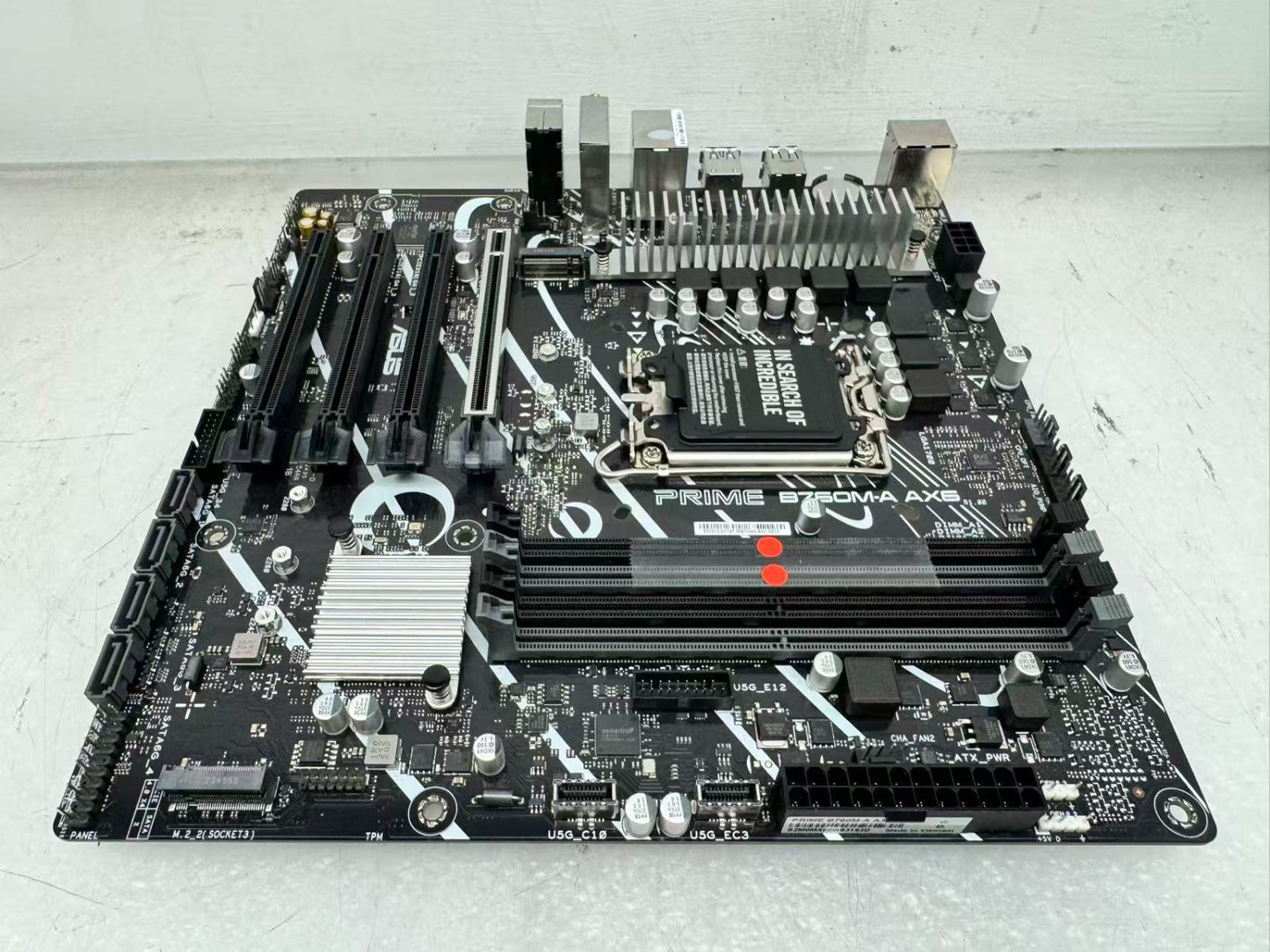 ASUS PRIME B760M-A AX 6 LGA 1700 Micro ATX motherboard *READ*