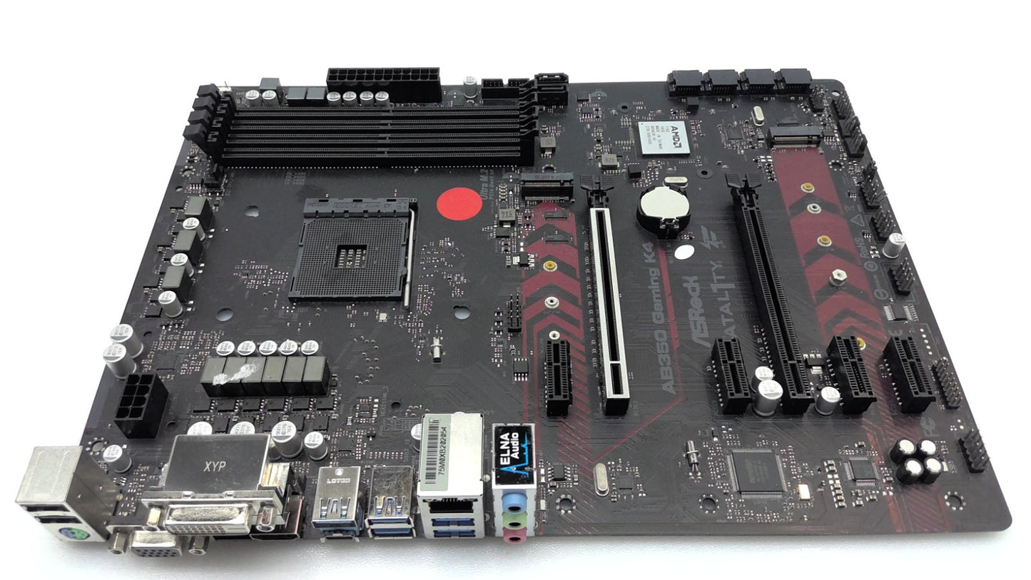 3X *For Parts* MSI B350M BAZ00KA  & GIGABYTE GA-AB350M-DAH & AB350 Gaming /Mixed