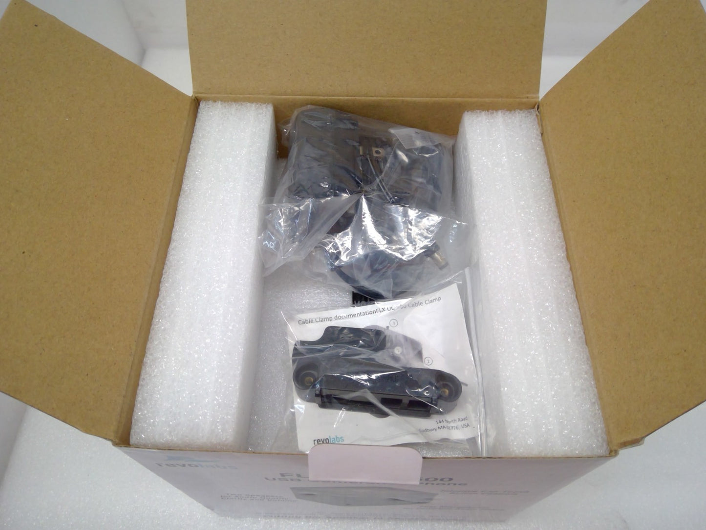 NEW REVOLABS FLX UC 500 USB CONFERENCE PHONE BLACK