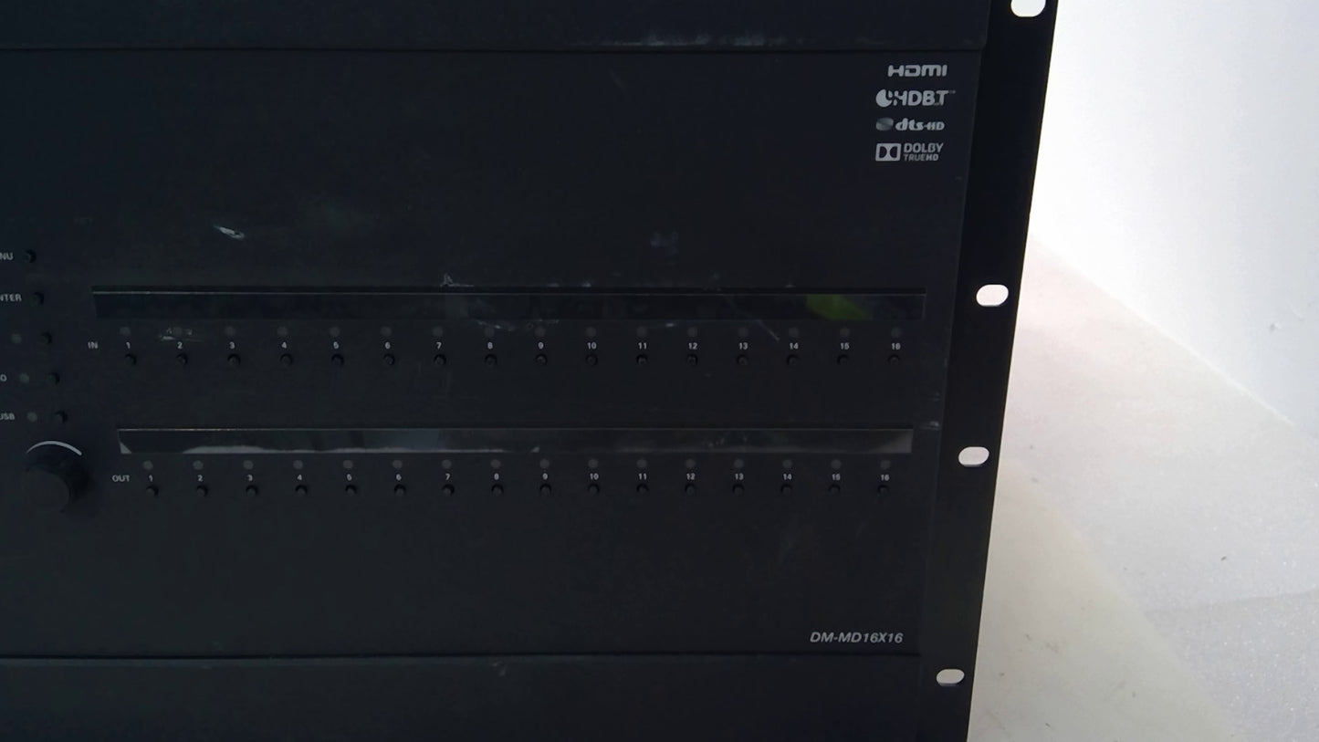Crestron DM-MD16X16 High Definition Digital Media Distribution Switcher *READ*