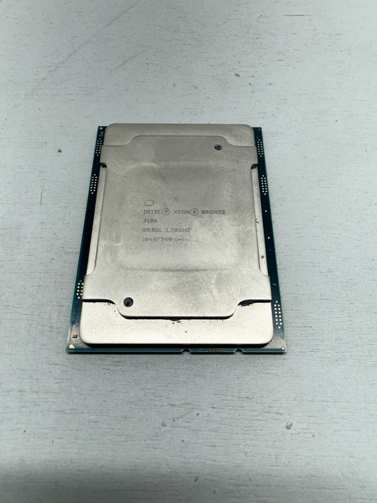 Lot of 5 Intel Xeon Bronze 3106 1.7Ghz 8-Core 11MB LGA3647 CPU SR3GL