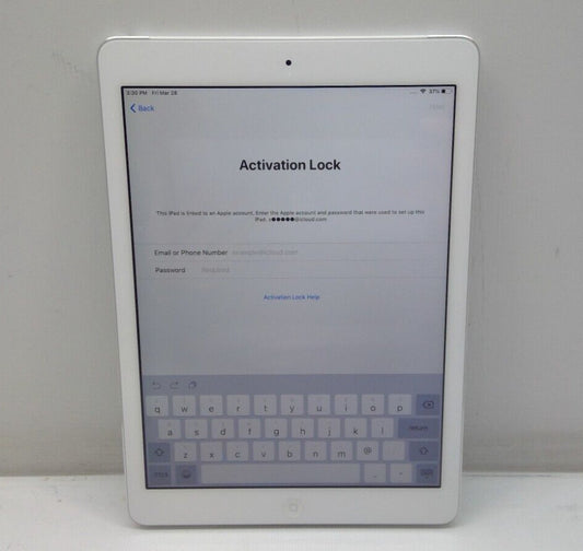 Apple iPad Air (1st Gen) A1475 ME999LL/A 9.7" 16GB Wi-Fi + Verizon - Locked