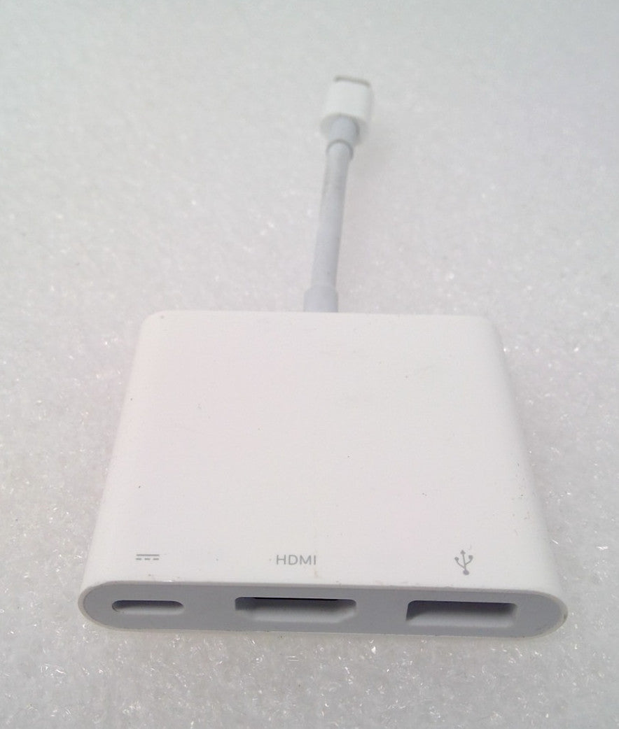 Apple USB-C to Digital AV MW5M3AM/A A2119 White - HDMI, USB Type B, USB Type C
