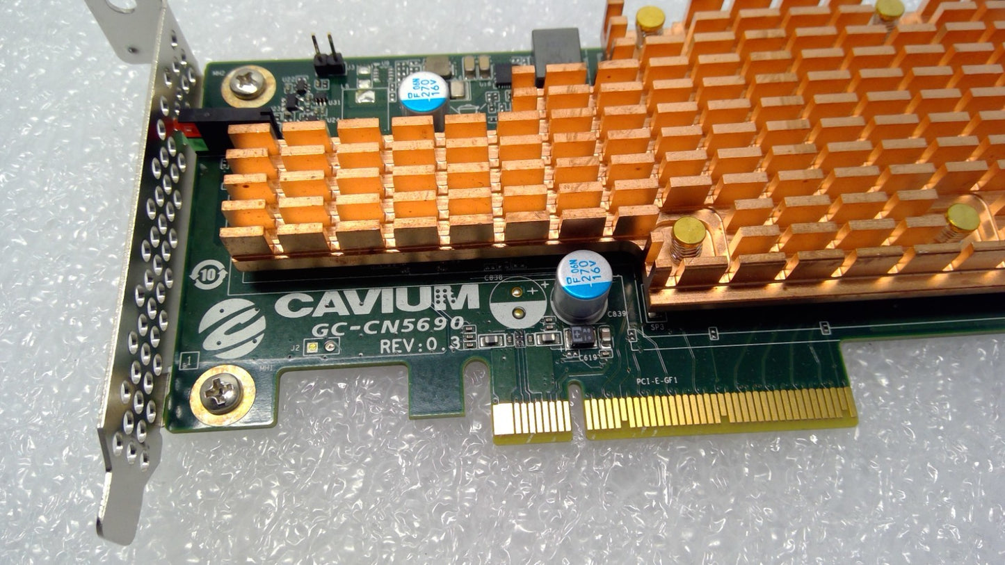 CAVIUM Nitrox V GC-CN5690 Security Processor Card CNN5560s-850-C45-NHB-G