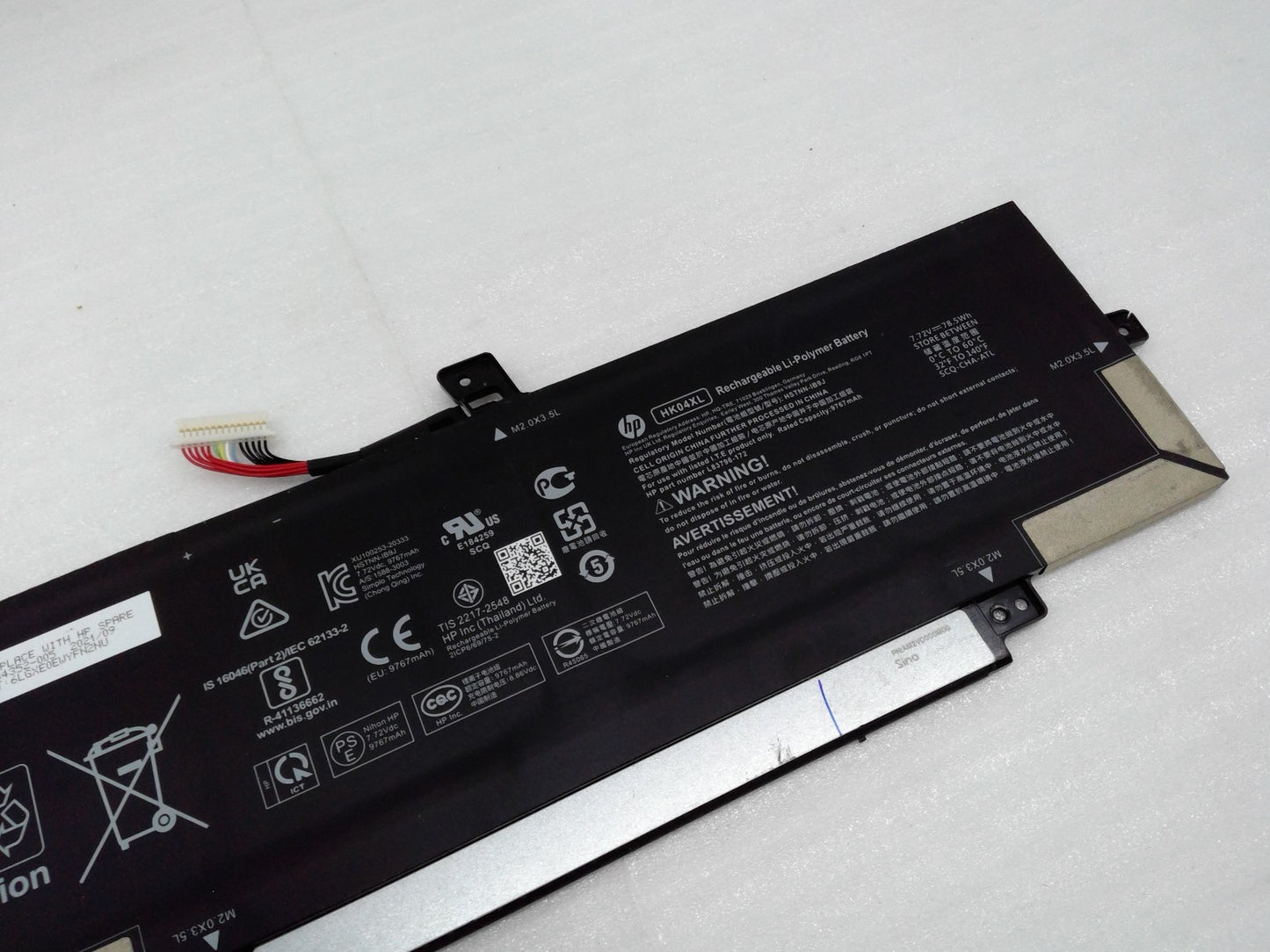 Original HP Battery 7.72V 78.5Wh For EliteBook X360 1030 G7 G8 L82391-005 HK04XL