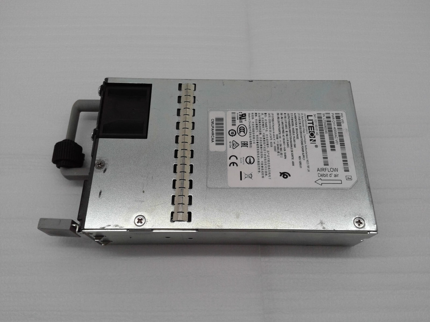 Cisco PWR-CH1-400WAC 400W AC Power Supply Reverse Air for Cisco C8500L