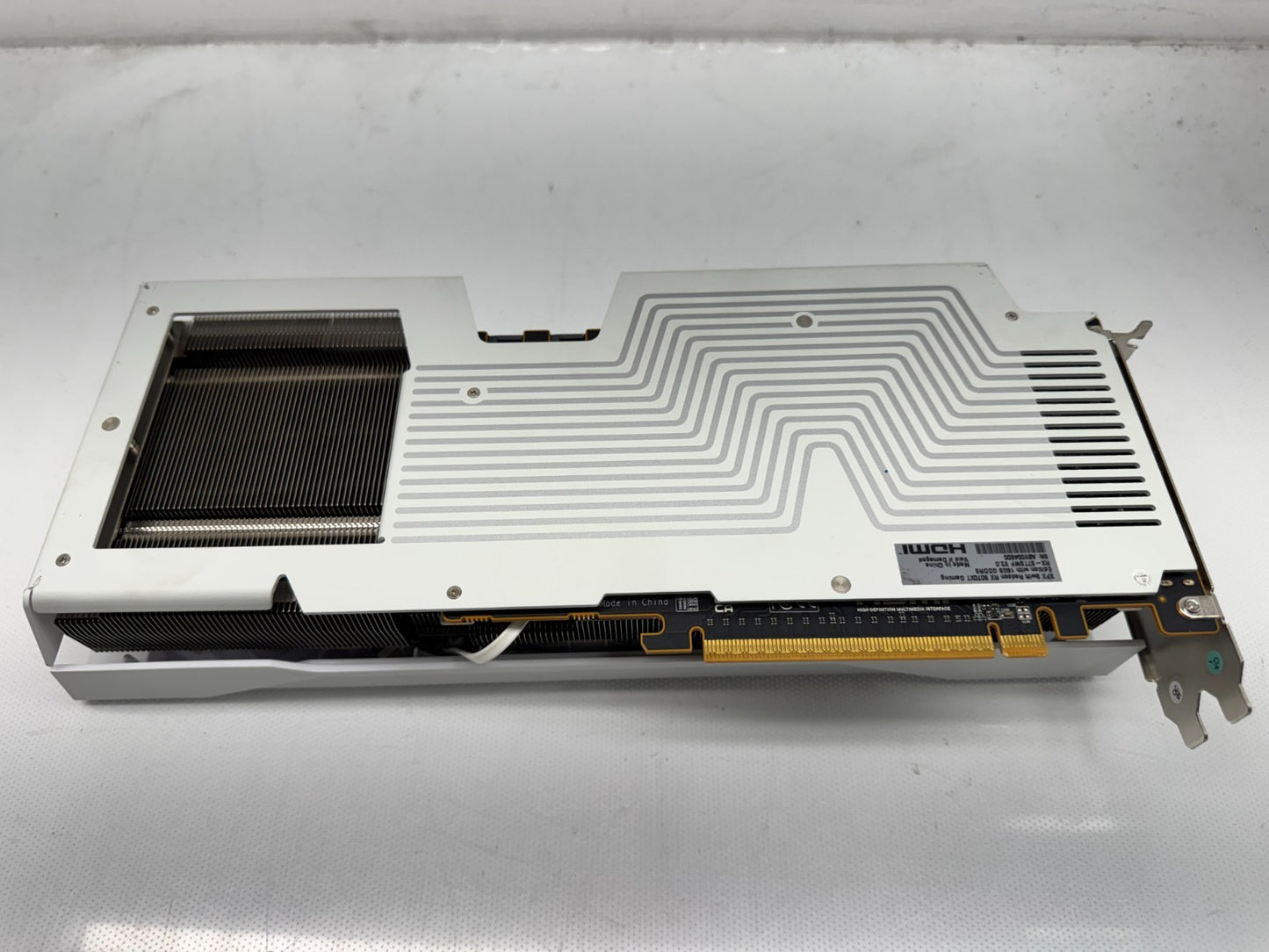 XFX Swift AMD Radeon RX 9070XT Triple Fan WHITE RX-97TSWF Graphics Card GPU