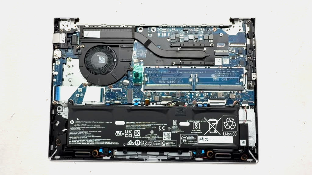 HP EliteBook 640 G11 Ultra 5 Processo 135H@1.6GHz Barebone DA0X8VMB8G0 w/Battery