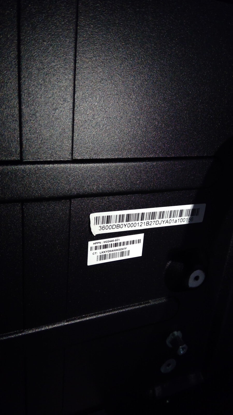 HP Omen 25L Chassis, Gaming PC Case with 500w PSU HDD caddy RGB Strip M22446-001