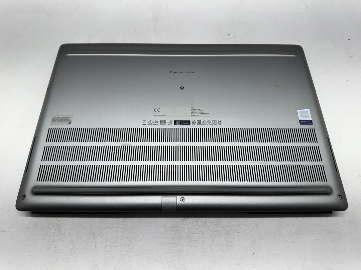 Dell Precision 7550 Intel i7-10850H@2.70GHz 32GB 1TB T2000 W/AC Win11 "no camera
