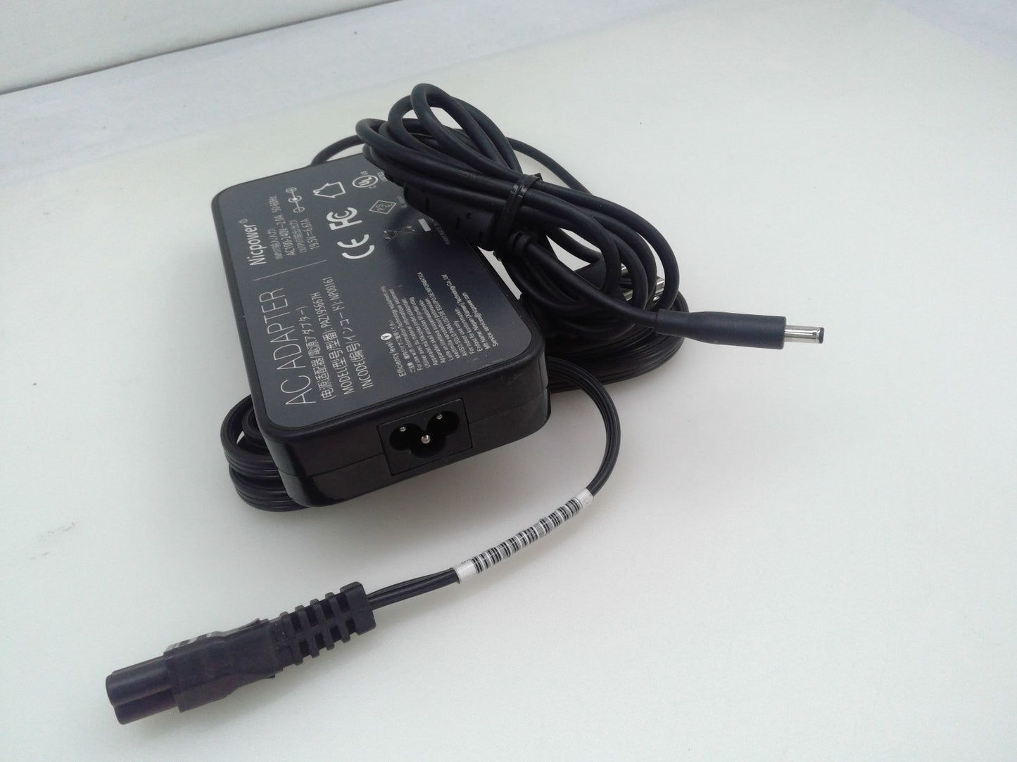 Original Nicpower AC Adapter Charger 19.5V 6.67A 4.5×3.0mm Tip – PAZ195667H