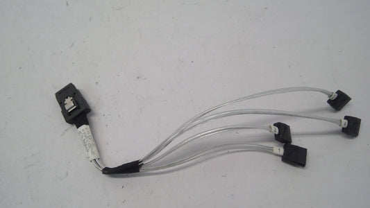 HP 823077-001 Mini SAS to X4 10" SATA cable DL360 G9 826011-001