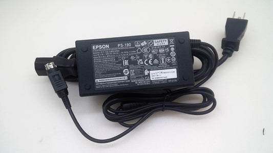 Genuine EPSON AC Power Adapter 3-Pin PS-190 M368A For Receipt Printers