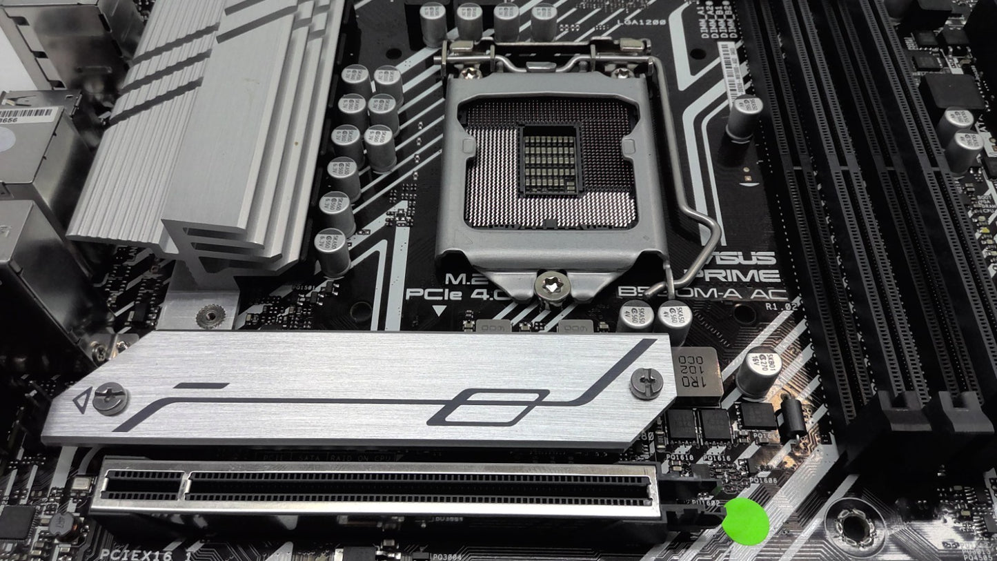 ASUS Prime B560M-A AC Micro ATX Motherboard LGA 1200 Intel *Read*